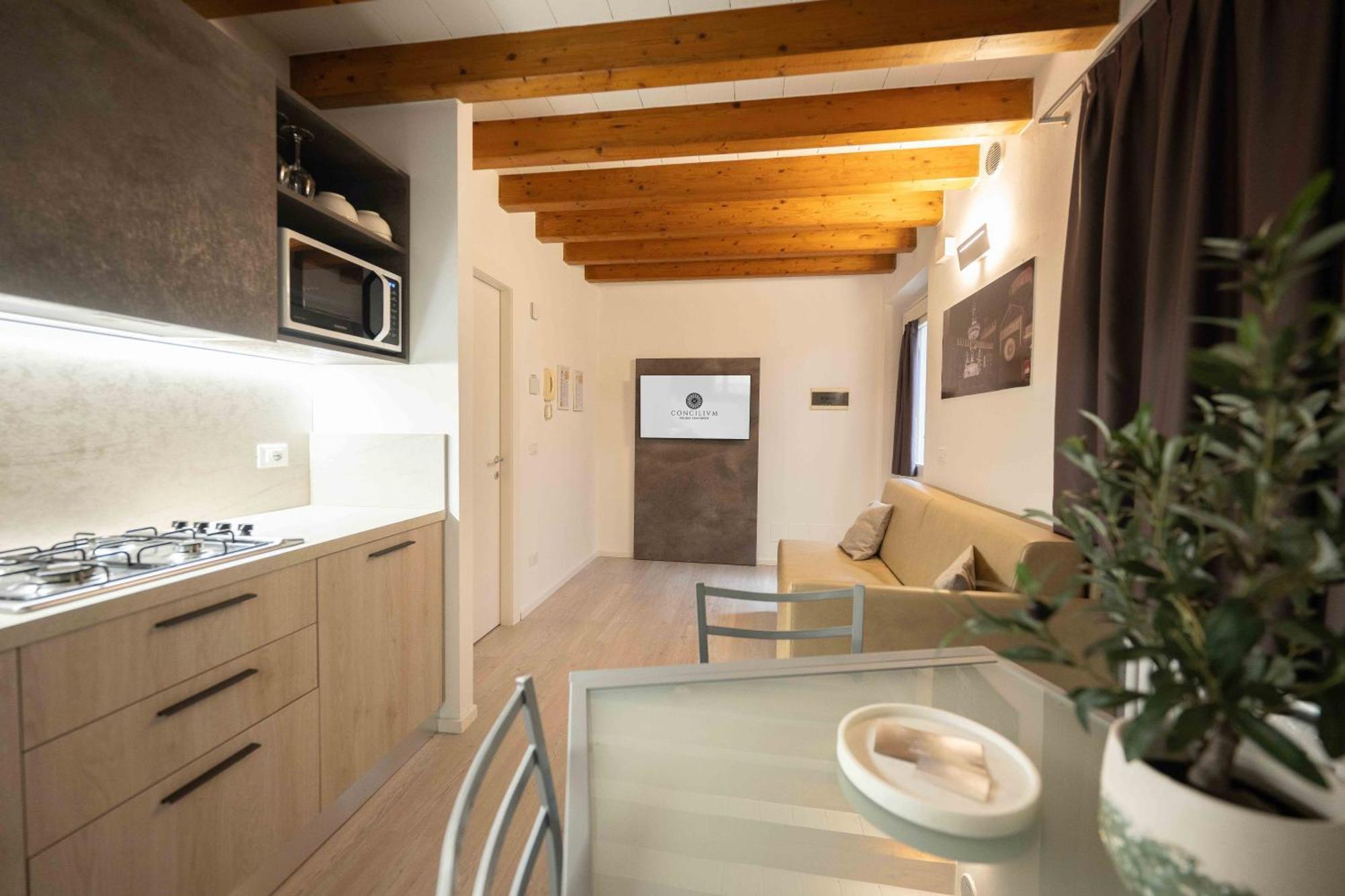 Concilium Appartement Trente Buitenkant foto